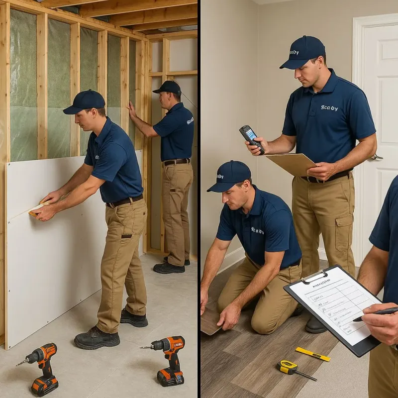 Repairs and Reconstruction process in Coral Hills, MD